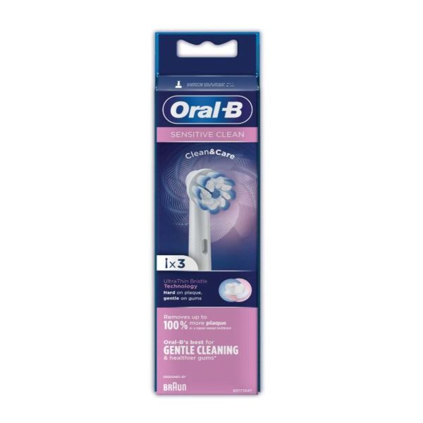 Oral-B EB60-3 超細毛護齦刷頭3支裝 Fashion