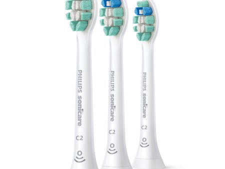 PHILIPS 飛利浦 HX9023 67 Sonicare C2 Optimal Plaque Defense 清除牙菌膜刷頭 Online now