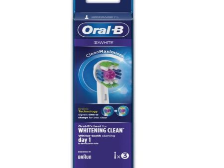 Oral-B EB18P-3 專業美白刷頭3支裝 For Discount